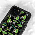 Adult Swim Rick and Morty Portal Pattern iPhone 15 Plus Waterproof Case
