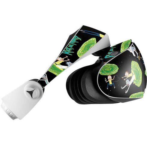Adult Swim Rick and Morty Portal Pattern PlayStation VR2 Skin