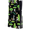 Adult Swim Rick and Morty Portal Pattern PS5 Slim Disk Console Skin