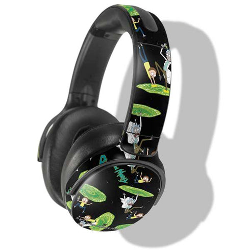 Adult Swim Rick and Morty Portal Pattern Skullcandy Venue Skin