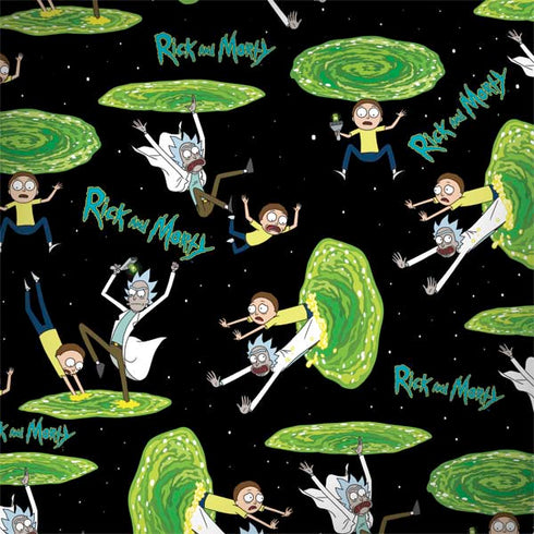 Adult Swim Rick and Morty Portal Pattern Surface Book 2 13.5in Skin