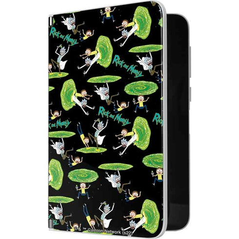 Adult Swim Rick and Morty Portal Pattern Surface Duo Skin