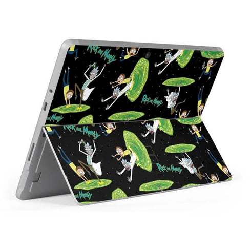 Adult Swim Rick and Morty Portal Pattern Surface Go Skin