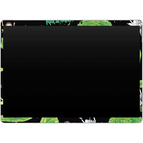 Adult Swim Rick and Morty Portal Pattern Surface Pro 8 Skin