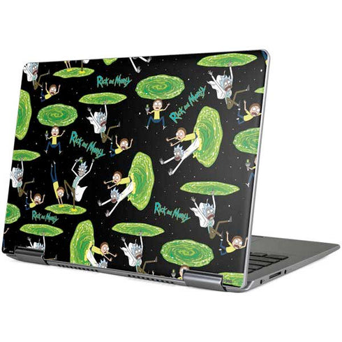 Adult Swim Rick and Morty Portal Pattern Yoga 710 14in Skin