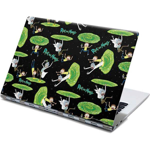 Adult Swim Rick and Morty Portal Pattern Yoga 910 2-in-1 14in Touch-Screen Skin