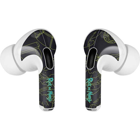 Adult Swim Rick and Morty Portal Travel AirPods Pro 2nd Gen Skin