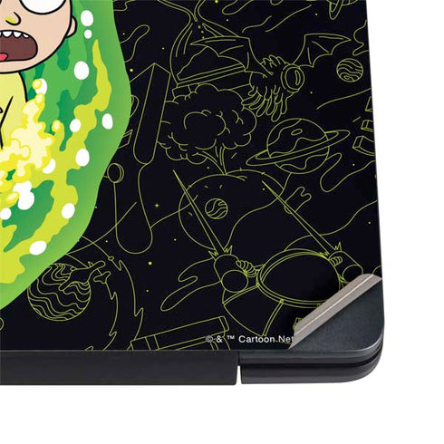 Adult Swim Rick and Morty Portal Travel Dell Vostro Skin