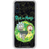Adult Swim Rick and Morty Portal Travel Galaxy A10e Clear Case