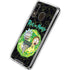 Adult Swim Rick and Morty Portal Travel Galaxy A30 Clear Case