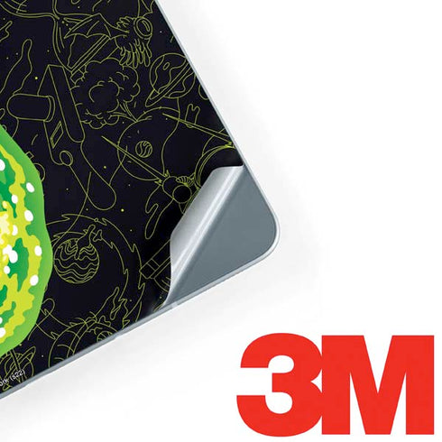Adult Swim Rick and Morty Portal Travel Galaxy Book 12in Skin