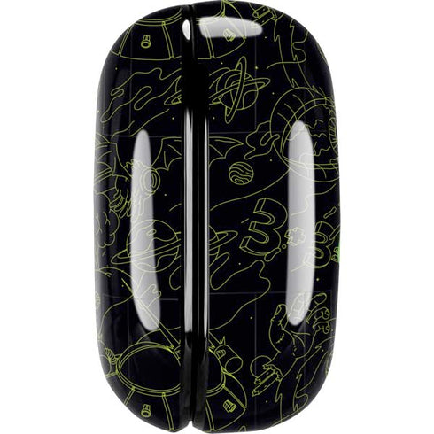 Adult Swim Rick and Morty Portal Travel Galaxy Buds Pro Skin