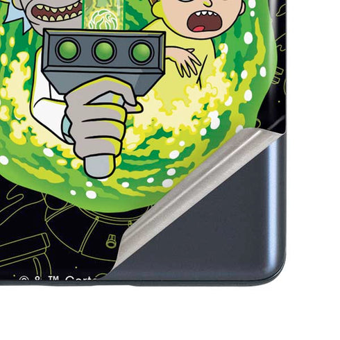 Adult Swim Rick and Morty Portal Travel Galaxy S20 Fan Edition Skin