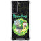 Adult Swim Rick and Morty Portal Travel Galaxy S21 5G Clear Case