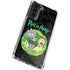 Adult Swim Rick and Morty Portal Travel Galaxy S22 Plus Clear Case