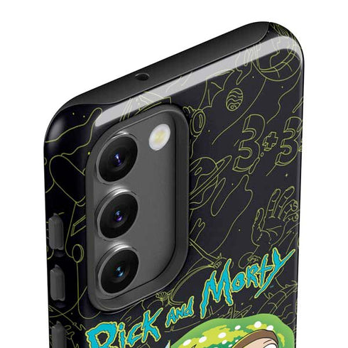 Adult Swim Rick and Morty Portal Travel Galaxy S23 Plus Pro Case