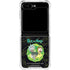 Adult Swim Rick and Morty Portal Travel Galaxy Z Flip5 5G Clear Case