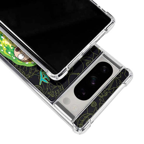 Adult Swim Rick and Morty Portal Travel Google Pixel 8 Pro Clear Case