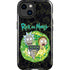 Adult Swim Rick and Morty Portal Travel iPhone 15 Plus Impact Case
