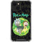 Adult Swim Rick and Morty Portal Travel iPhone 15 Plus Clear Case