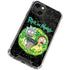 Adult Swim Rick and Morty Portal Travel iPhone 14 Plus Clear Case