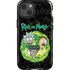 Adult Swim Rick and Morty Portal Travel iPhone 15 Impact Case