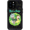 Adult Swim Rick and Morty Portal Travel iPhone 14 Pro Max Waterproof Case