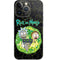 Adult Swim Rick and Morty Portal Travel iPhone 14 Pro Skin