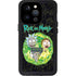 Adult Swim Rick and Morty Portal Travel iPhone 15 Pro Waterproof Case
