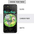 Adult Swim Rick and Morty Portal Travel iPhone SE (2nd & 3rd Gen) Skin