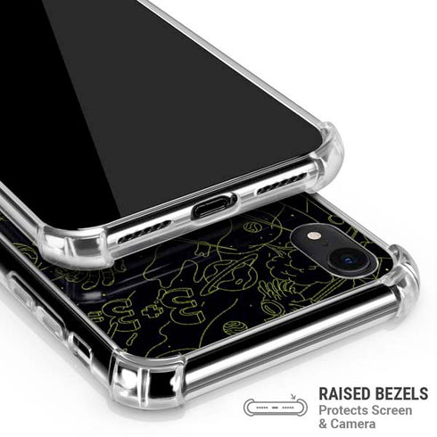 Adult Swim Rick and Morty Portal Travel iPhone XR Clear Case