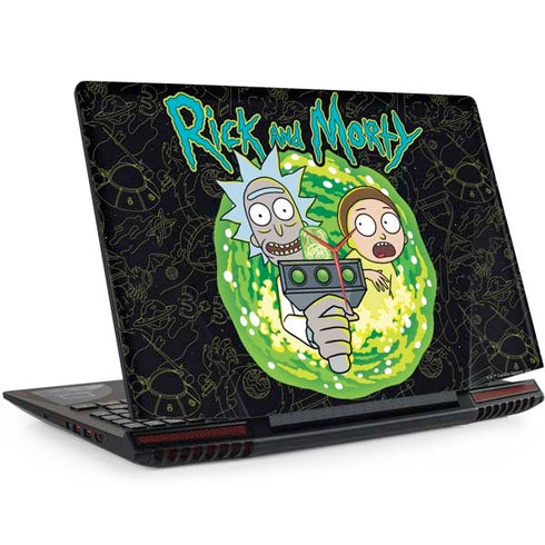 Adult Swim Rick and Morty Portal Travel Legion Y720 Skin