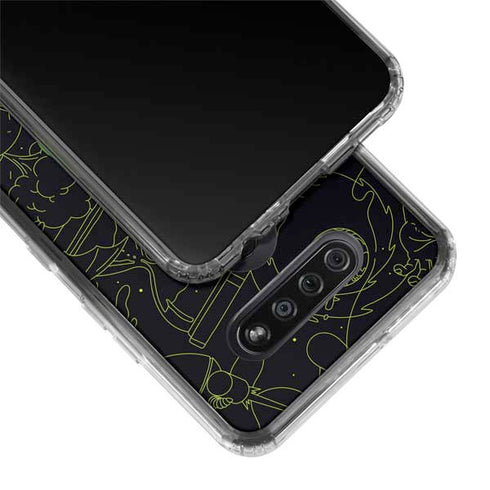 Adult Swim Rick and Morty Portal Travel LG K51/Q51 Clear Case