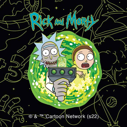 Adult Swim Rick and Morty Portal Travel Moto E5 Play Skin