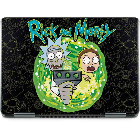 Adult Swim Rick and Morty Portal Travel Notebook 9 Pro 13in (2017) Skin