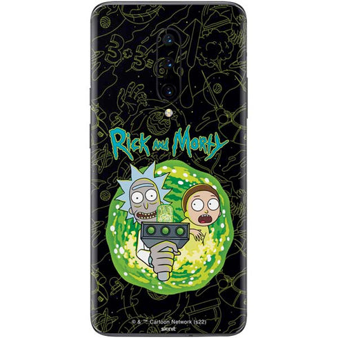 Adult Swim Rick and Morty Portal Travel OnePlus 7 Pro Skin