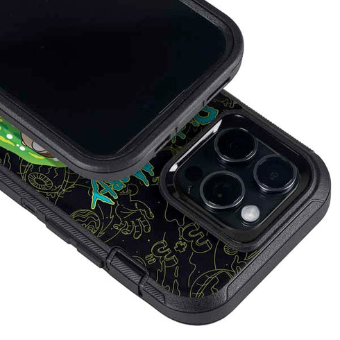 Adult Swim Rick and Morty Portal Travel Otterbox Defender iPhone Skin