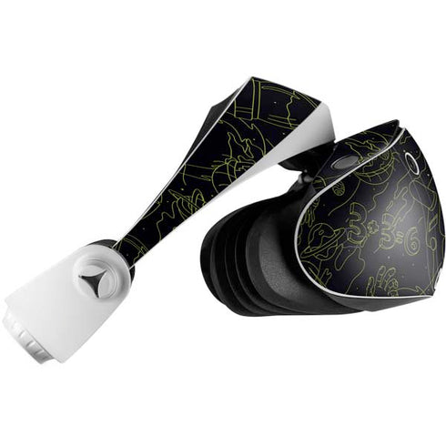 Adult Swim Rick and Morty Portal Travel PlayStation VR2 Skin