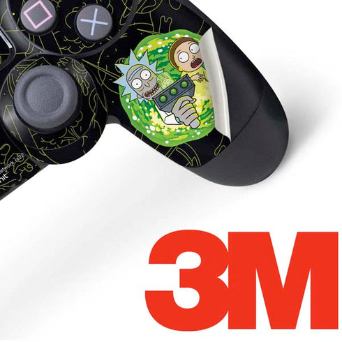 Adult Swim Rick and Morty Portal Travel PS4 Controller Skin
