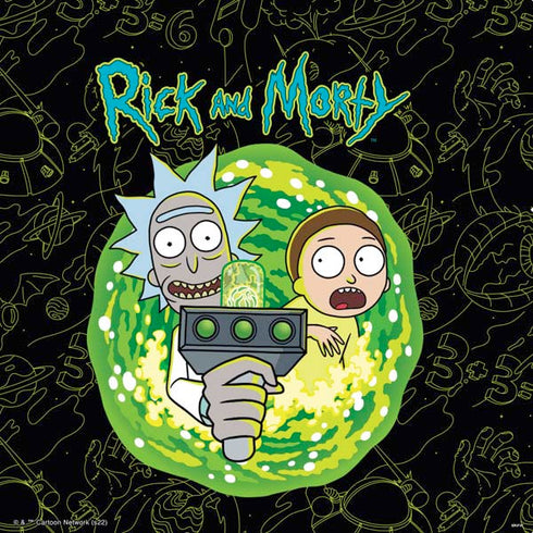 Adult Swim Rick and Morty Portal Travel PS4 Slim Skin