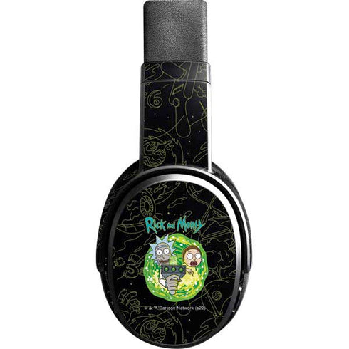 Adult Swim Rick and Morty Portal Travel Skullcandy Crusher Wireless Skin