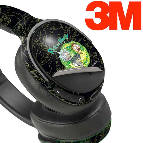Adult Swim Rick and Morty Portal Travel Skullcandy Venue Skin