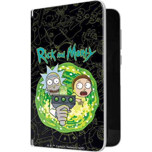 Adult Swim Rick and Morty Portal Travel Surface Duo Skin