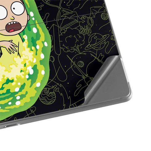 Adult Swim Rick and Morty Portal Travel Surface Pro 8 Skin