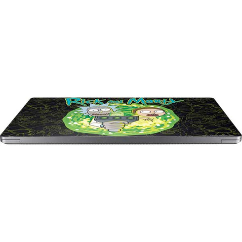 Adult Swim Rick and Morty Portal Travel Universal Laptop 14in (11.4 x 8.2in) Skin