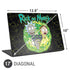 Adult Swim Rick and Morty Portal Travel Universal Laptop 17in (13.8 x 10in) Skin