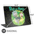 Adult Swim Rick and Morty Portal Travel Universal Laptop 18in (14.6 x 10.6in) Skin