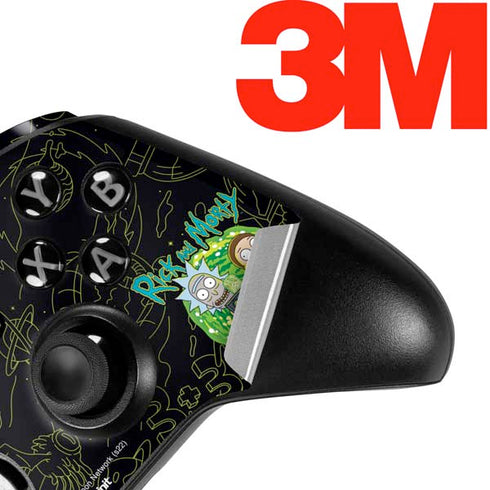 Adult Swim Rick and Morty Portal Travel Xbox One Elite Controller Skin