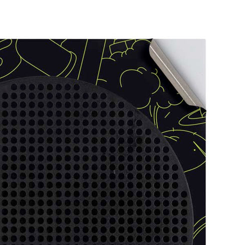 Adult Swim Rick and Morty Portal Travel Xbox Series S Console Skin