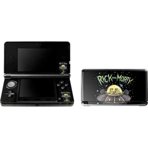 Adult Swim Rick and Morty Spaceship 3DS (2011) Skin